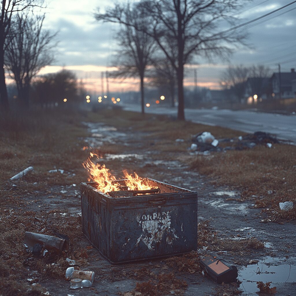 dumpster fire