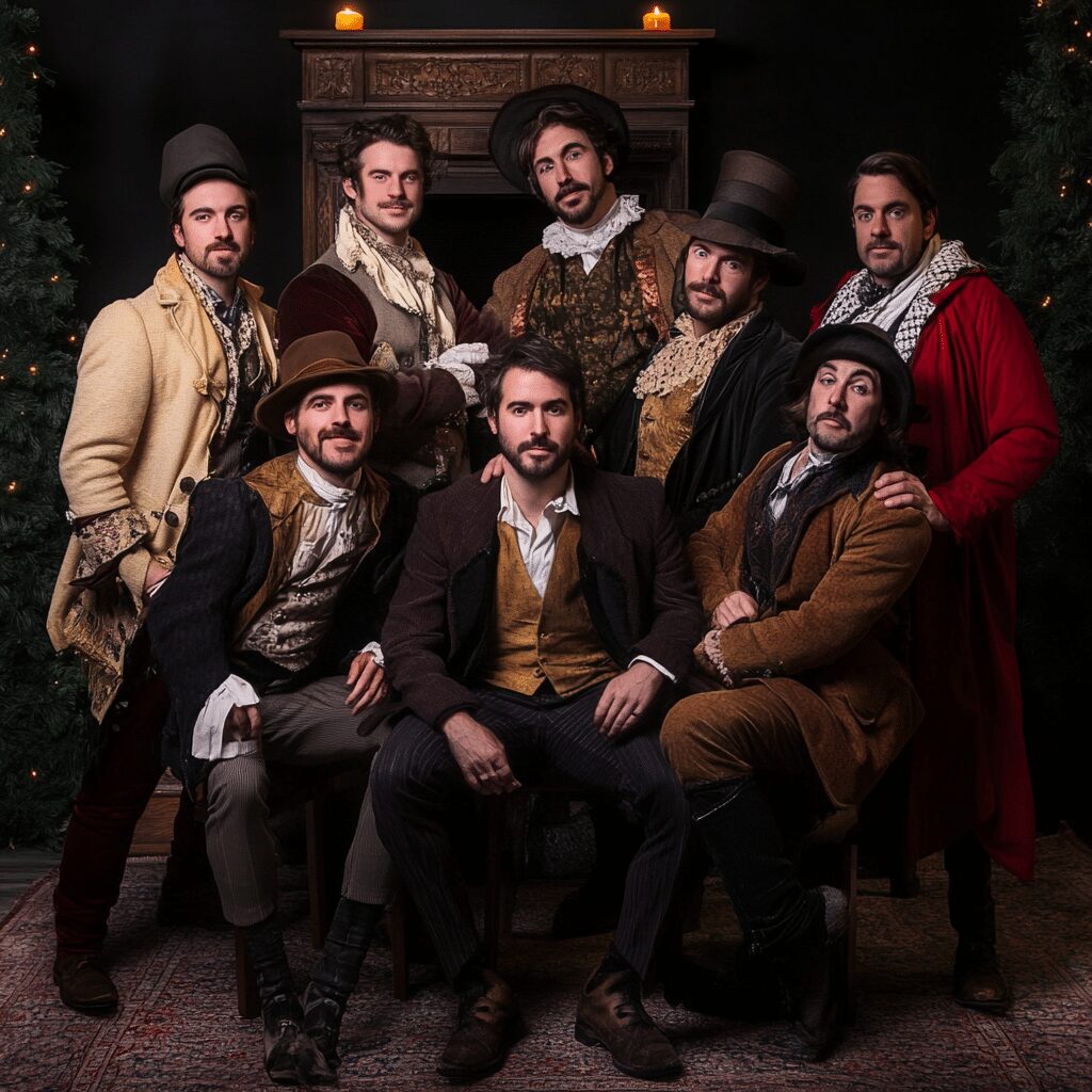 cast of the merry gentlemen