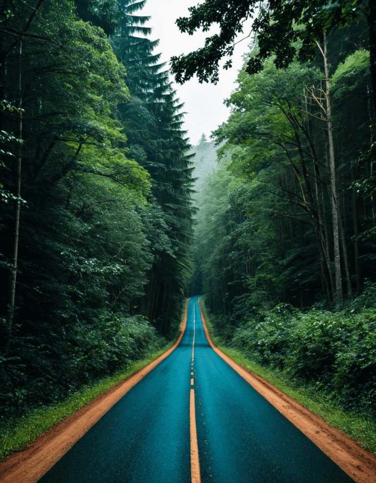 the road