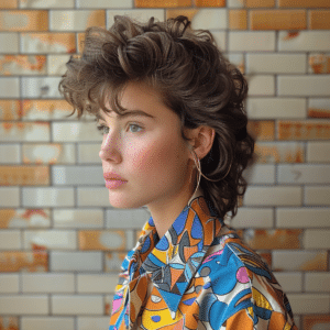 curly mullet