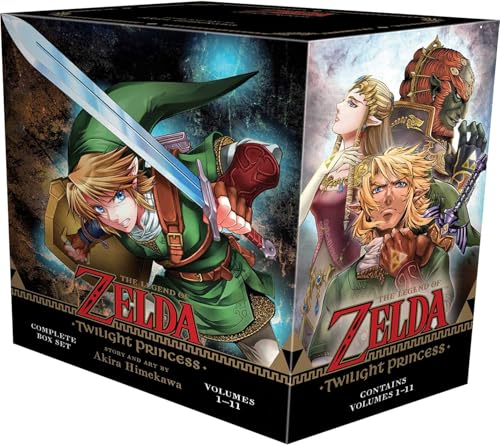 The Legend Of Zelda Twilight Princess Complete Box Set Includes Volumes With Premium