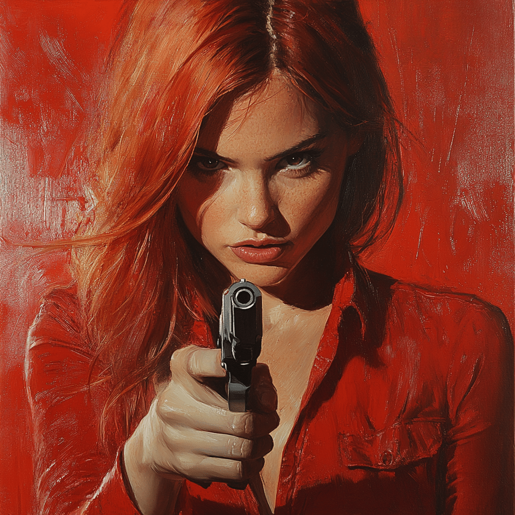 agent red girl Agent Red Girl