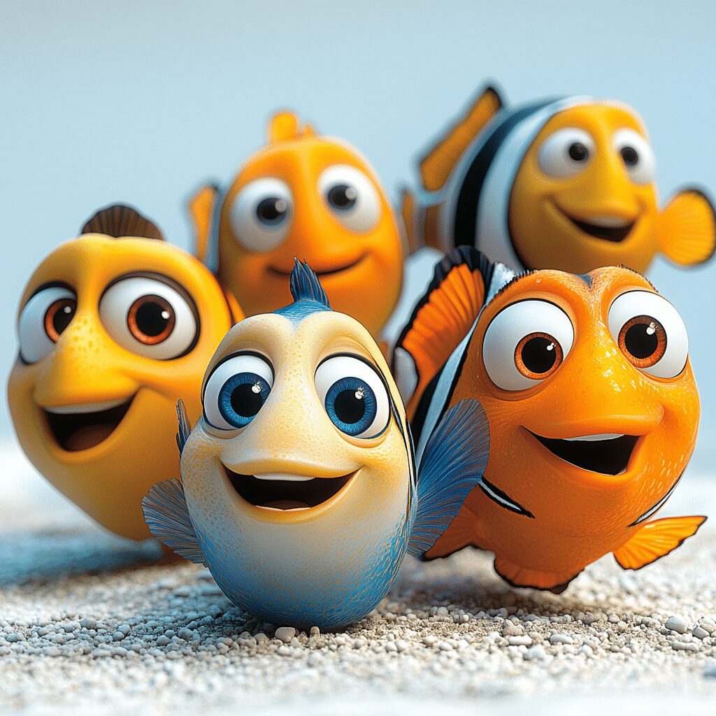 finding nemo characters Finding Nemo Characters