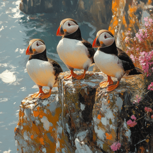 puffins