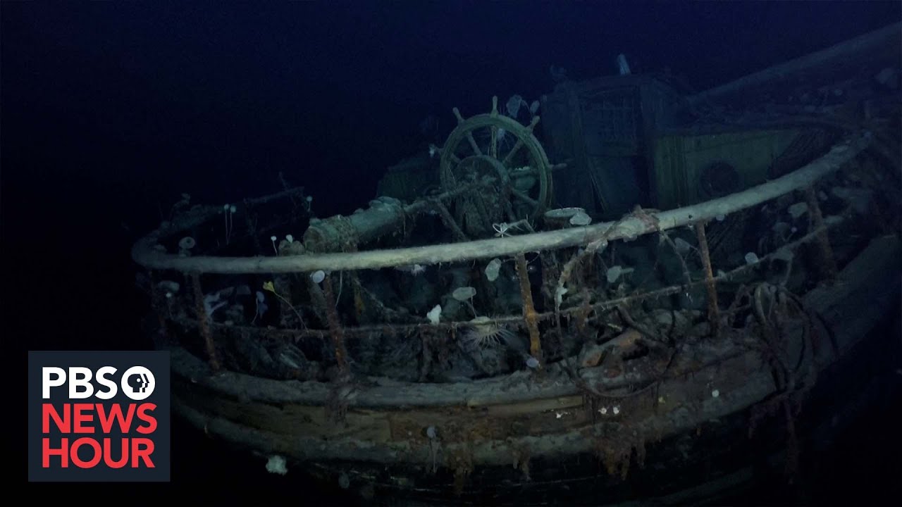 Video Thumbnail: Shackleton's ship Endurance discovered after more than 100 years at the bottom of the sea