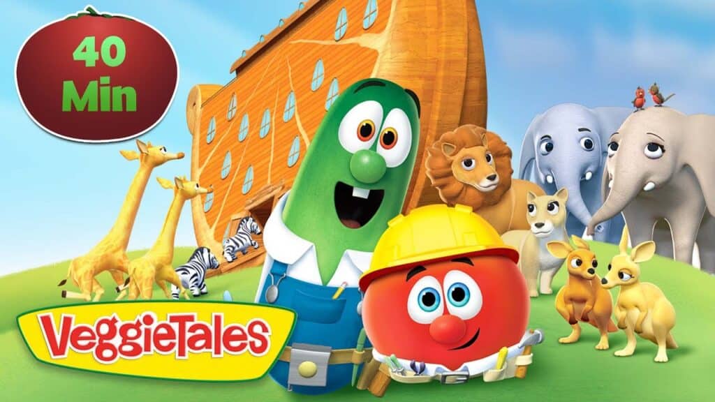 veggietales noahs ark