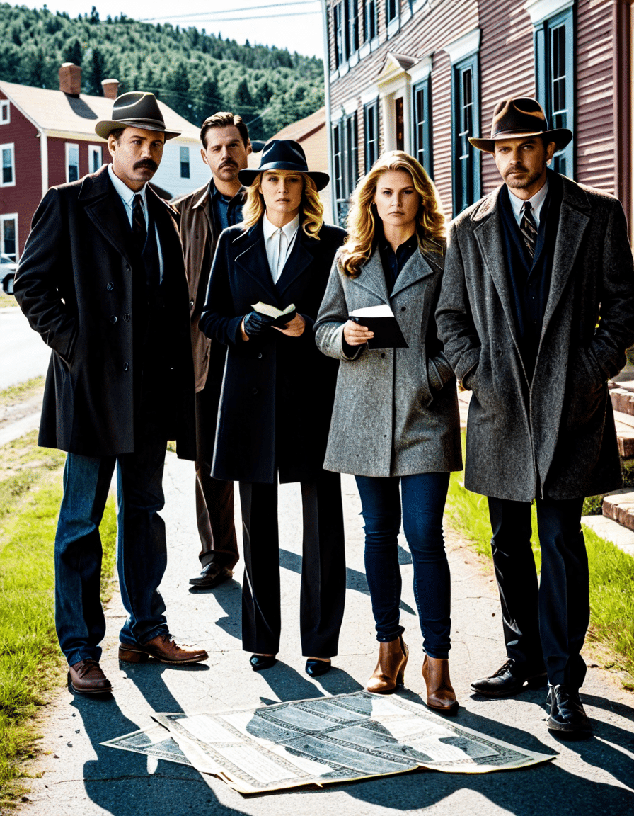 cast of murder in a small town