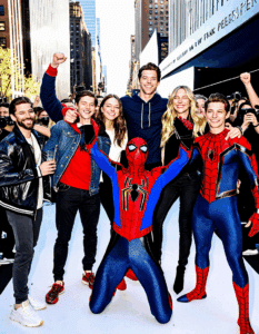 cast of spider man no way home