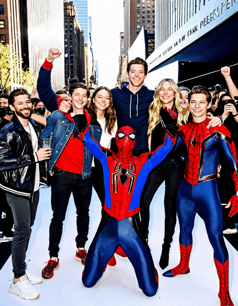cast of spider man no way home