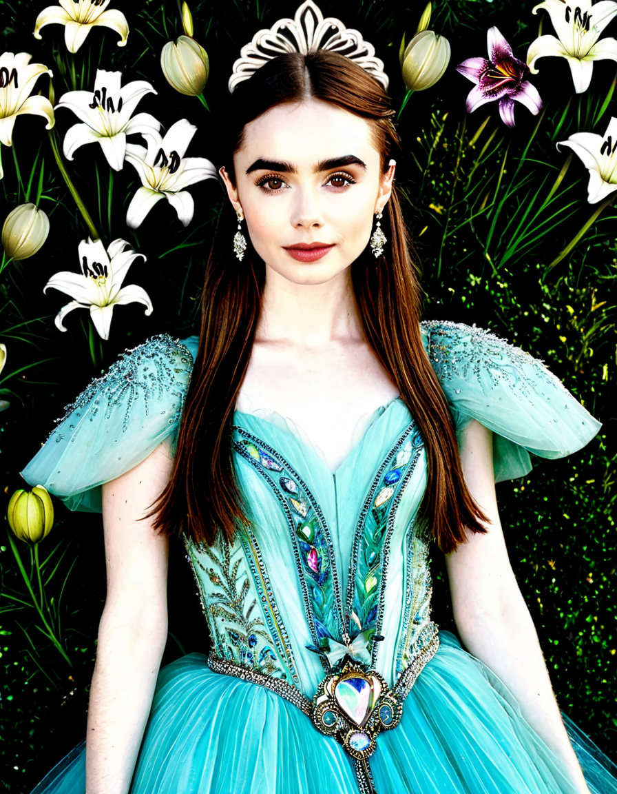 A screenshot of Lily Collins' movies and TV shows