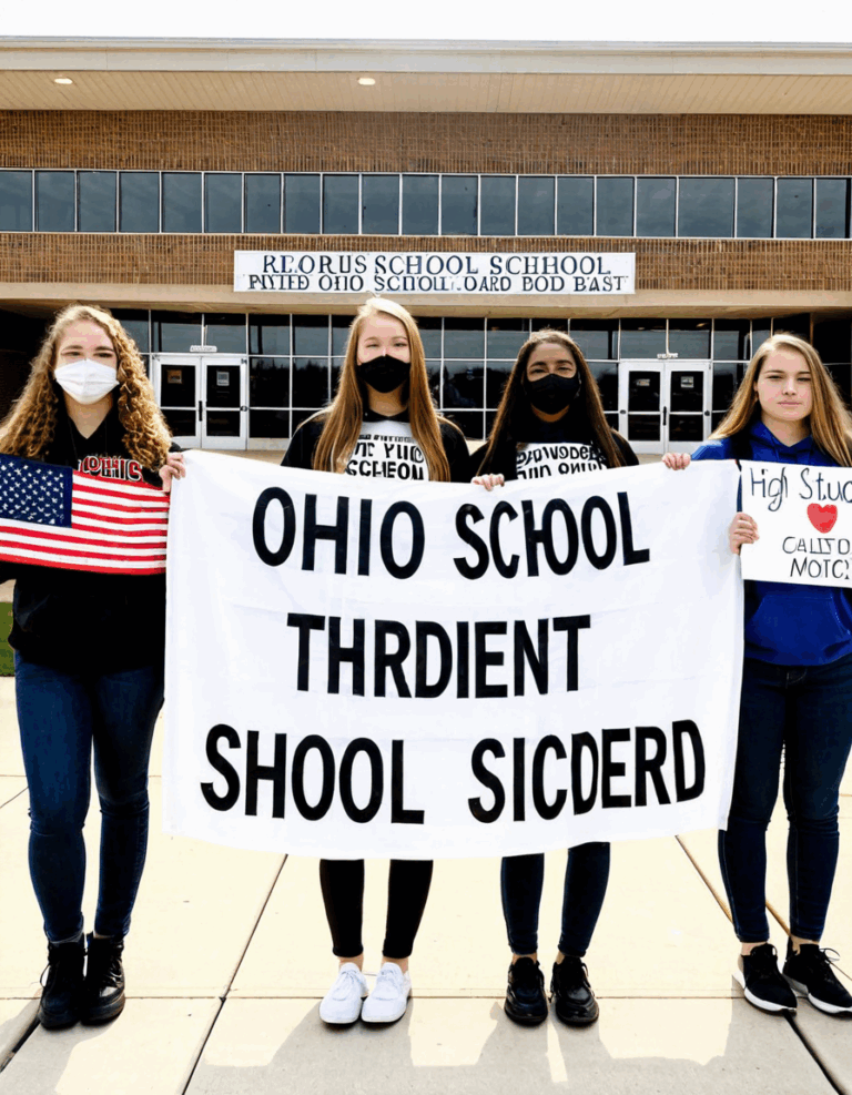 ohio school board suspends high school